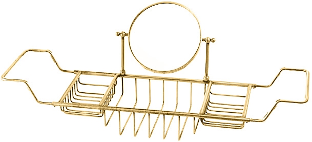 Полка-решетка с оптическим зеркалом MIGLIORE Complementi ML.COM.BR-50.172 - бронза ML.COM-50.172.BR - Вид №1