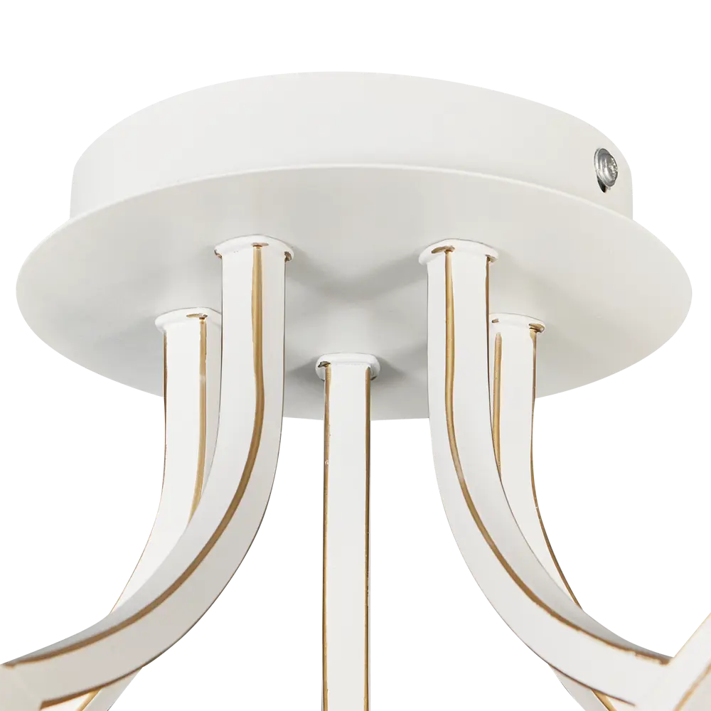 Потолочная люстра SCHAFFNER Biela - 5 ламп с матовыми стеклянными плафонами 87460831 STLM-0073917 - Вид №4