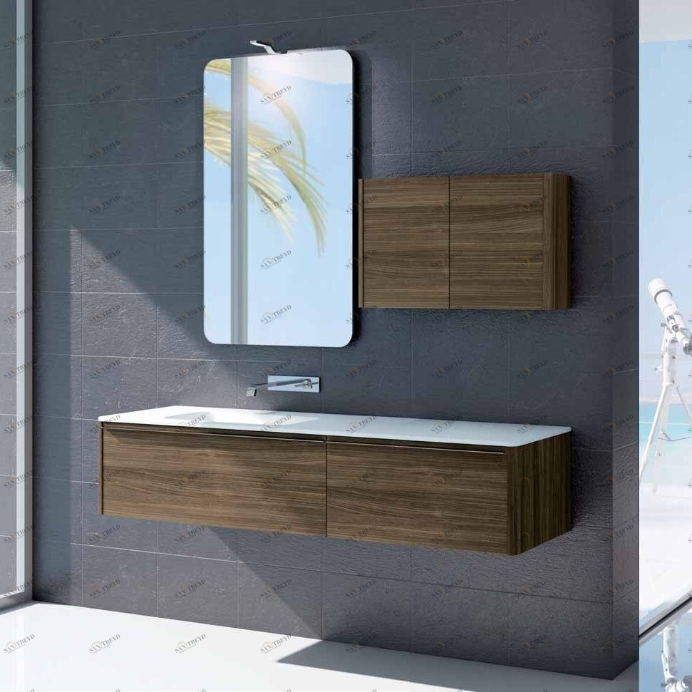 DRESS D-04 Комплект мебели L176, отделка шпон Noce Fume Mastella 38112