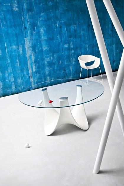 Roberti Круглый садовый стол из стекловолокна Coral reef sun-id-1421239 - Вид №1