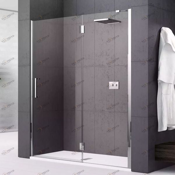 Двери в нишу 141 см LOUVRE 2P Novellini LOUVRE LOUVR2P140S1KLOUVR2P140D1K