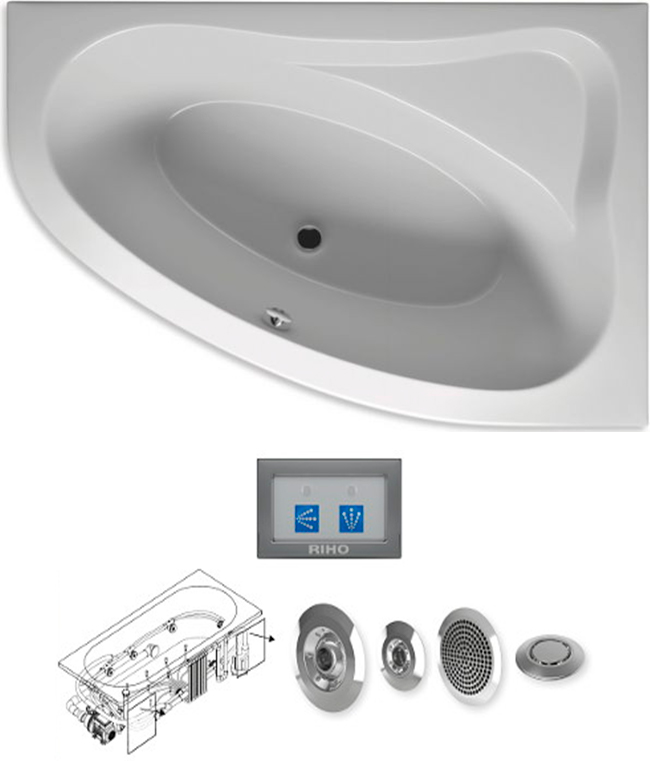 BA6700500000000_top1 Ванна Riho Lyra Santreyd - Вид №6