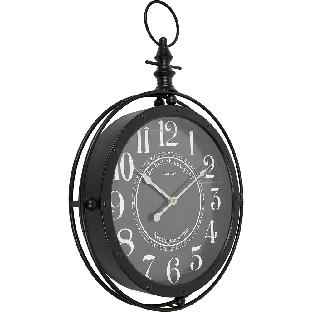 Часы настенные Dream River Маятник GH60229 круглые МДФ цвет черно-коричневый бесшумные ø47.5 Осень STLM-2049425 - Вид №2