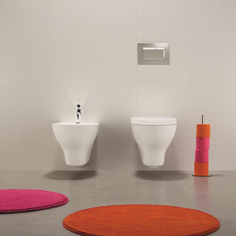 Набор Sanitana подвесной POP: чаша + крышка с механизмом (микролифт) S10077251000000;S80007461800000 - Вид №3