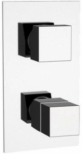 Remer Rubinetterie Термостатический смеситель для душа с трехходовым переключателем Qubika thermo Qt 93