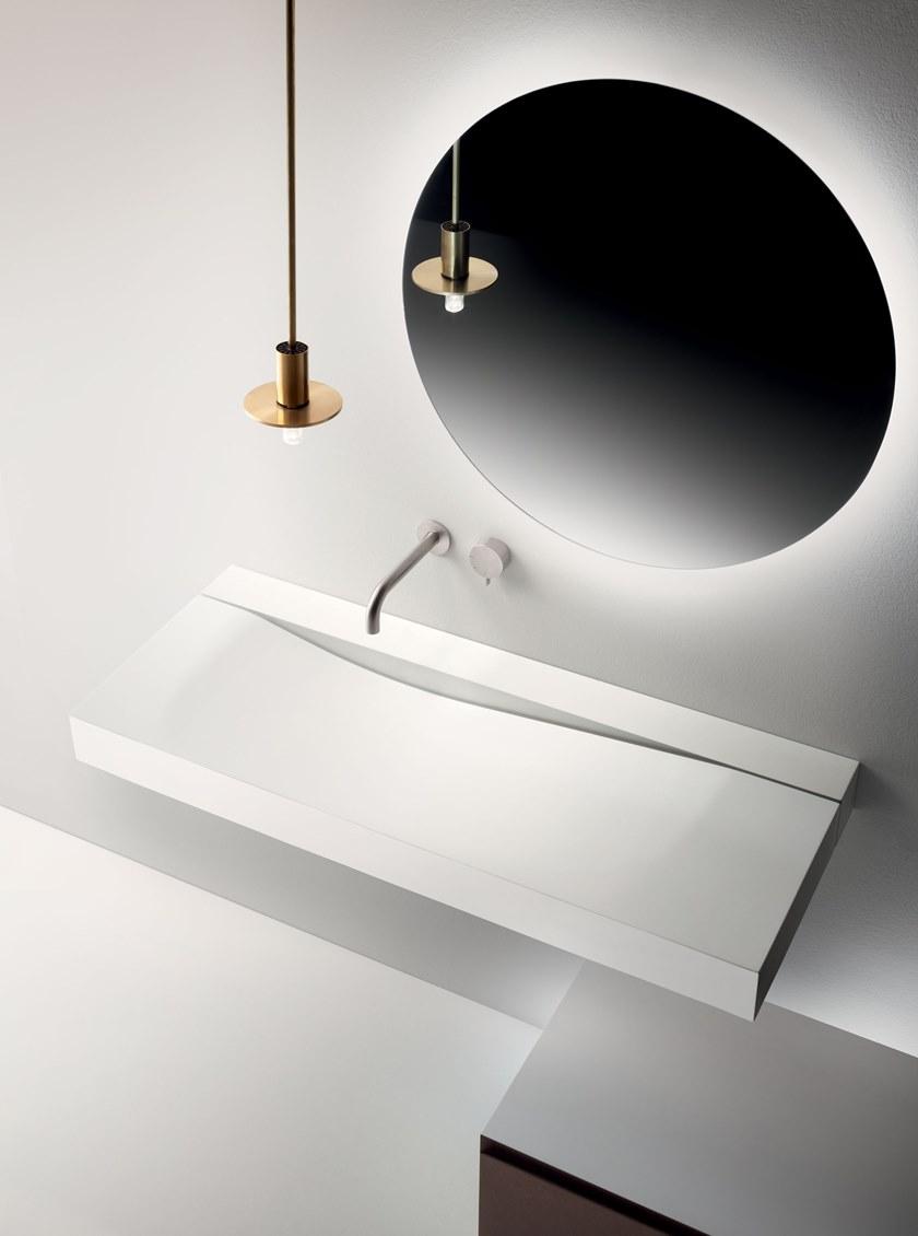 Подвесная раковина настенная овальная Falper  белая sun-id-1347054 - Вид №1