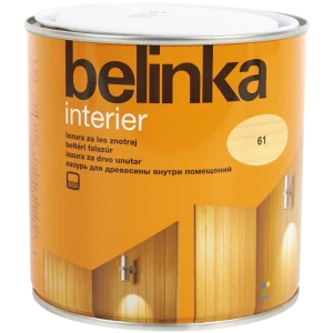 Покрытие защитно-декоративное для дерева Belinka Interier цвет прозрачный 0.75 л