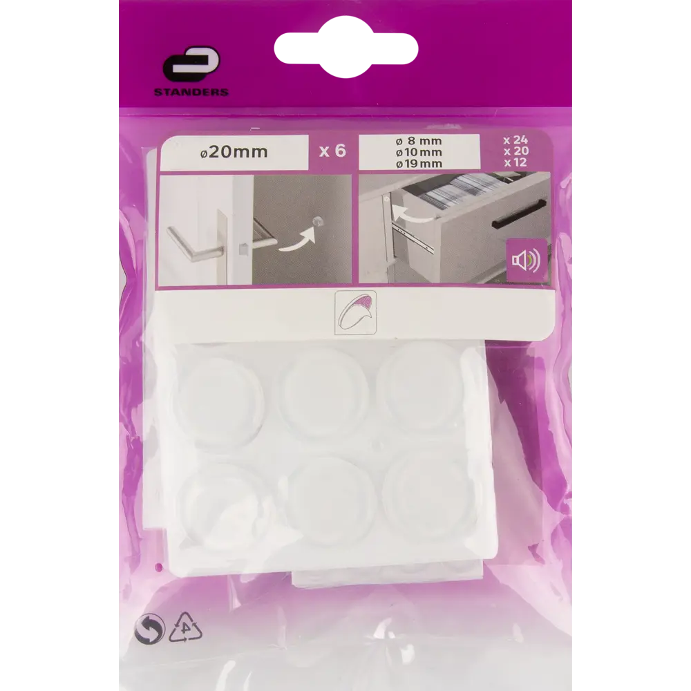 Накладки антиударные Standers самоклеящиеся 62 шт STLM-2043139 - Вид №2