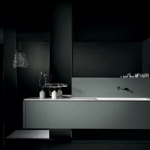 Комбинация ванной комнаты P103 в отделке TRAY 94 Milltek/Origano MILLDUE PURO