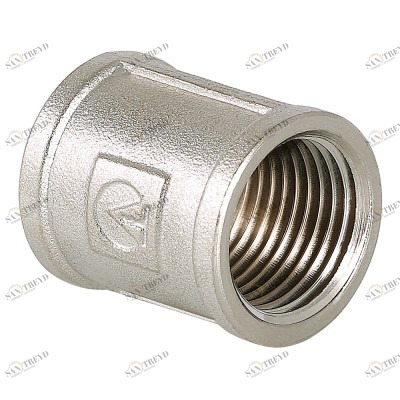 VTr.270.N.0004 Фитинг резьбовой – муфта соединительная Valtec 1/2" 