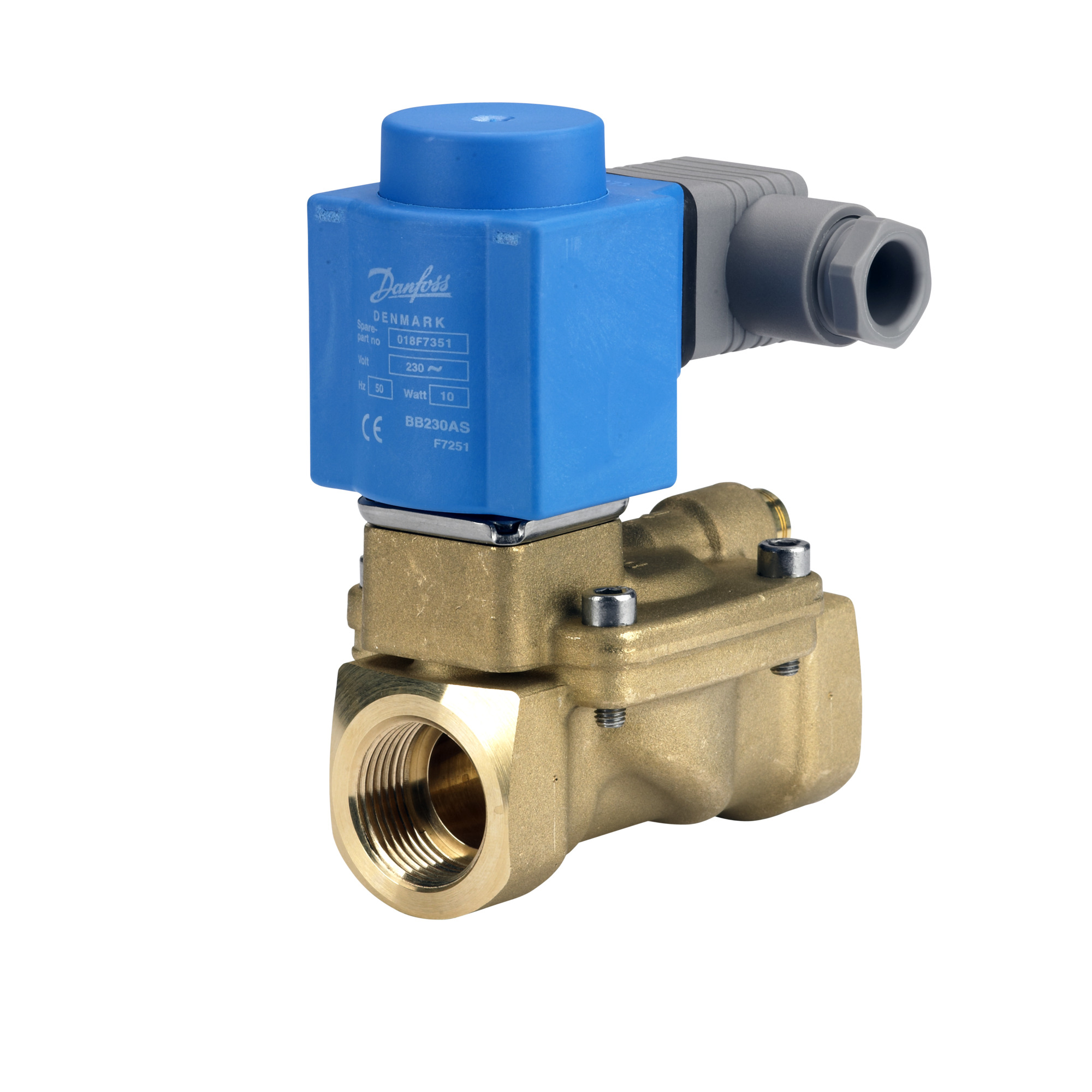 Danfoss EV220B — двухходовые электромагнитные клапаны для общей промышленности Клапан электромагнитный EV220B с кат. 032U460416  - Вид №34