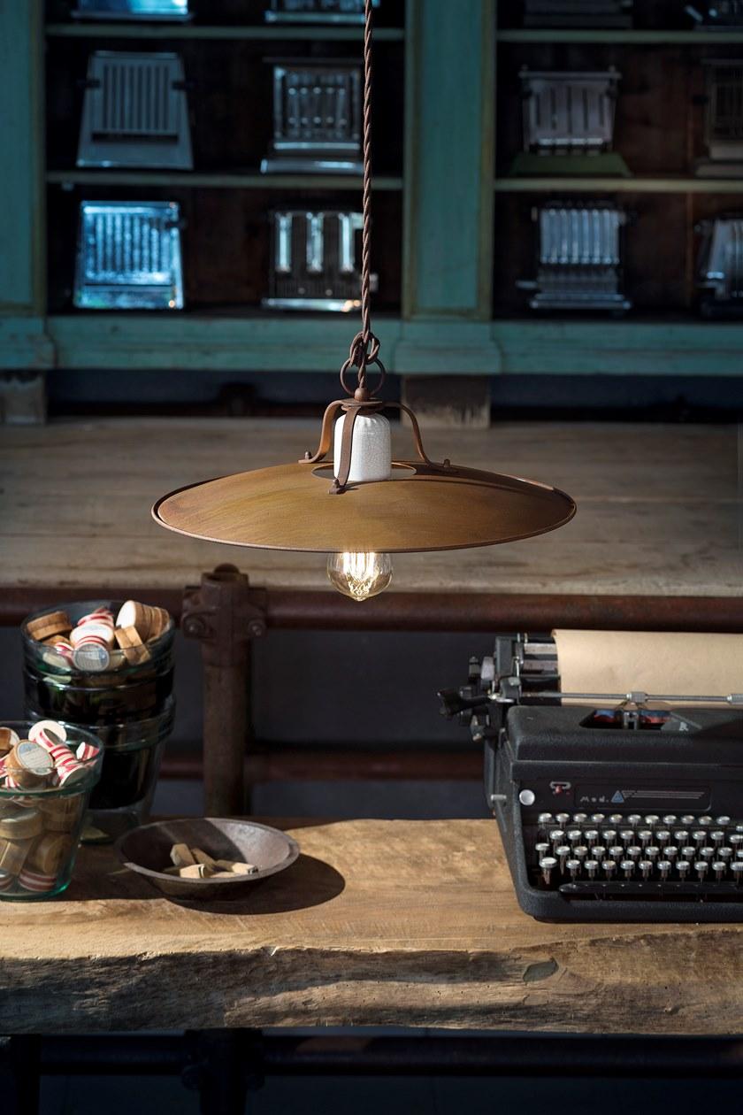 FERROLUCE Подвесной светильник из металла Grunge C1431 /2 /3 - Вид №3