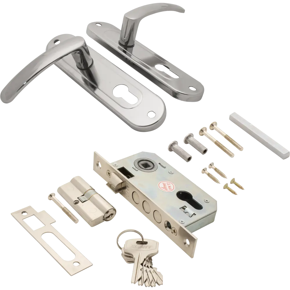 ЗЕНИТ Врезной замок с защелкой для межкомнатных дверей 82490864 STLM-0028435 - Вид №2
