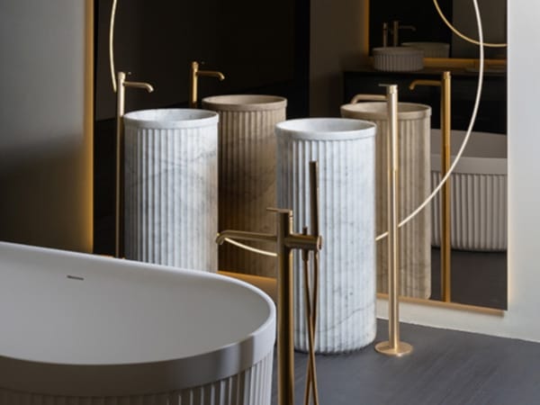 Мраморная круглая отдельно стоящая раковина Inbani Наследие ARCH-00056832