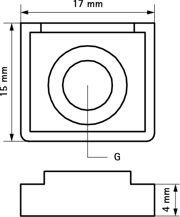 0854308 starQuick® Монтажные гайки монтажные элементы для хомутов BIS starQuick® walraven  - Вид №1