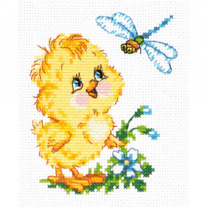 020-08 Взаимный интерес Набор для вышивания Чудесная Игла 10 х 12 см Чудесная игла