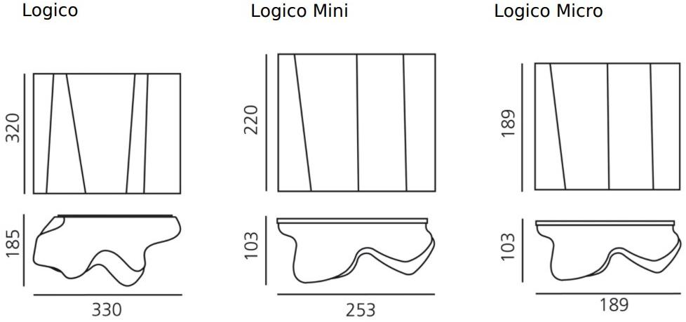 Artemide Настенный светильник из дутого стекла Logico sun-id-1513205 - Вид №1