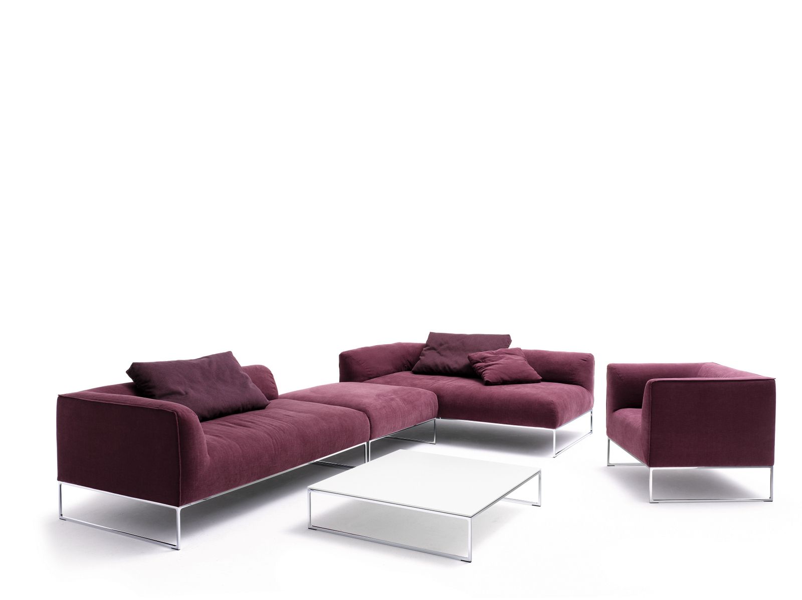 Секционный диван для контрактной ткани COR Mell Lounge ARCH-00042655 - Вид №12