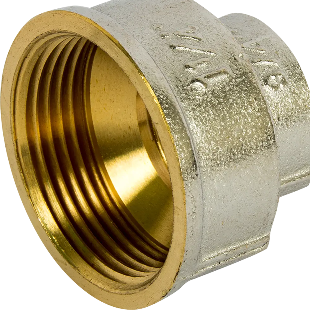 Муфта переходная 1 1/4"x3/4" ВР мм никелированная латунь 027-8950 Santreyd STLM-2164191 - Вид №1