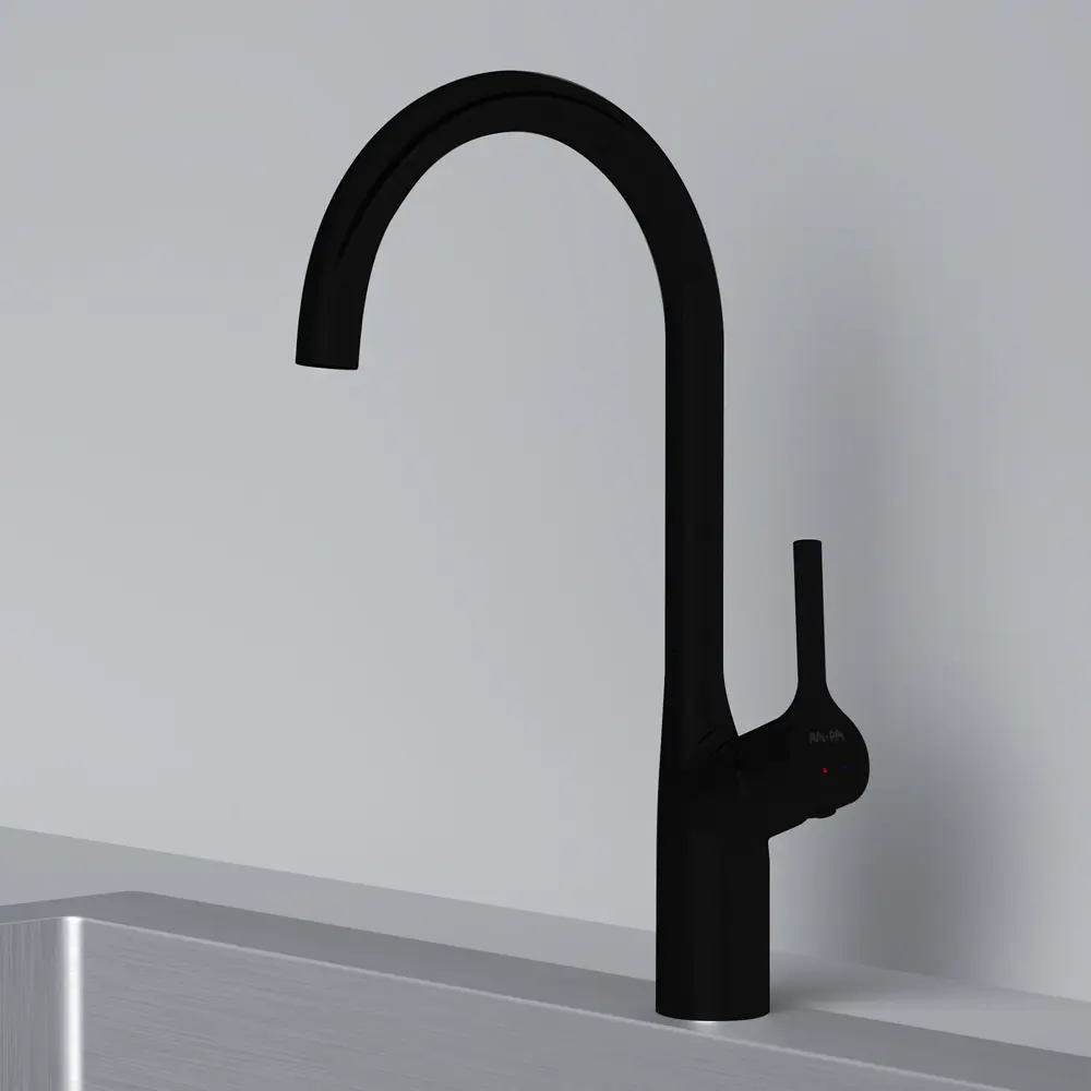 AM.PM Spike — стильный кухонный смеситель черного цвета 84177506 STLM-0046886 - Вид №8