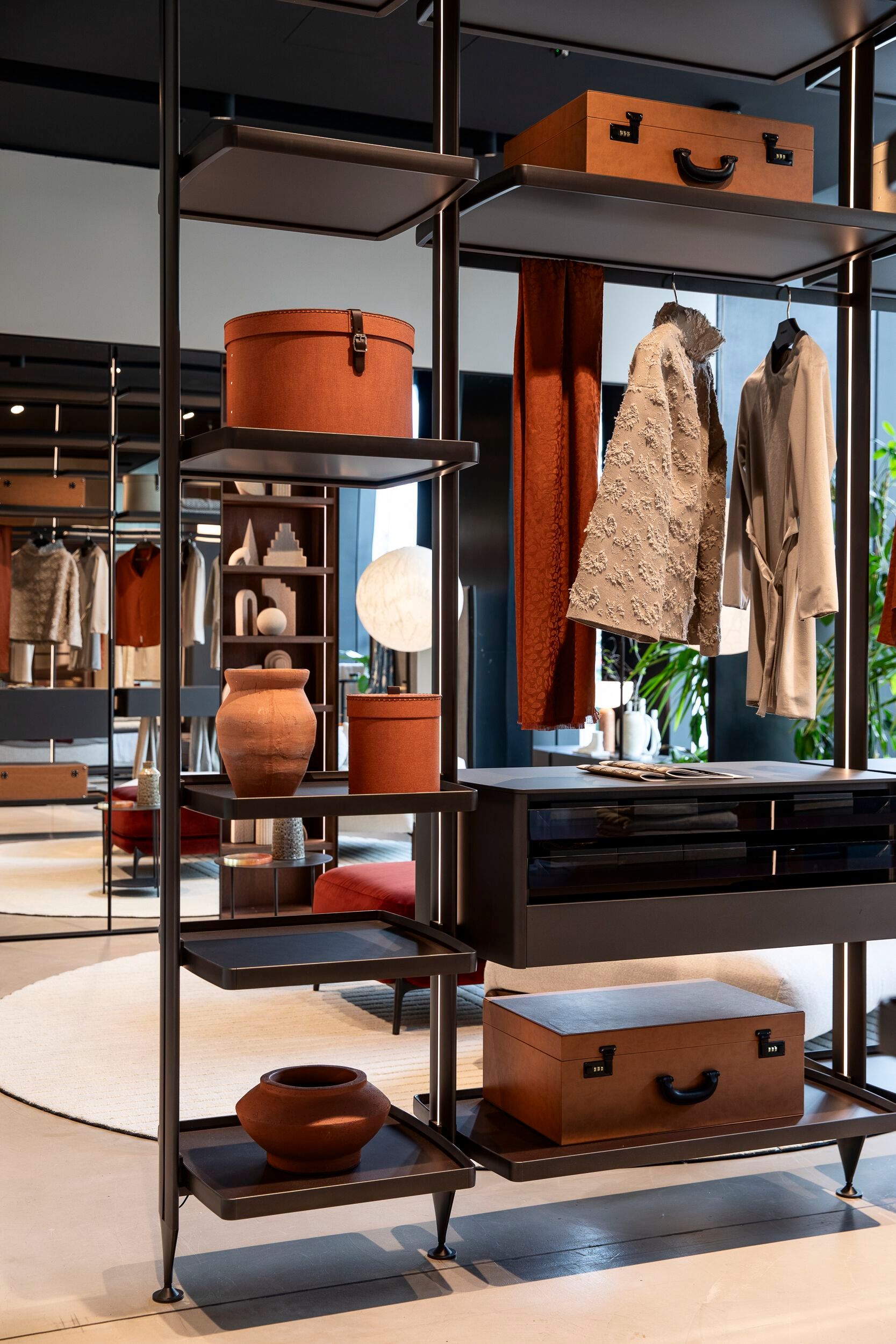 Система для гардеробных, оборудованных стен и книжных шкафов Novamobili DEDALO ARCH-00009022 - Вид №12