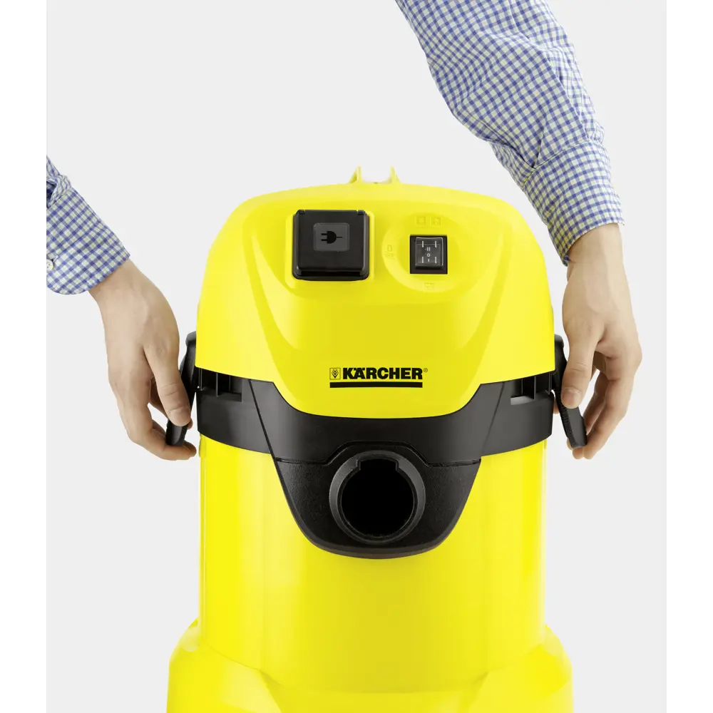 Пылесос Karcher WD 3 P, 1000 Вт, 17 л STLM-2109093 - Вид №1