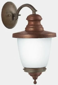 Il Fanale Настенный светильник для улицы из металла Venezia 248.09.orb