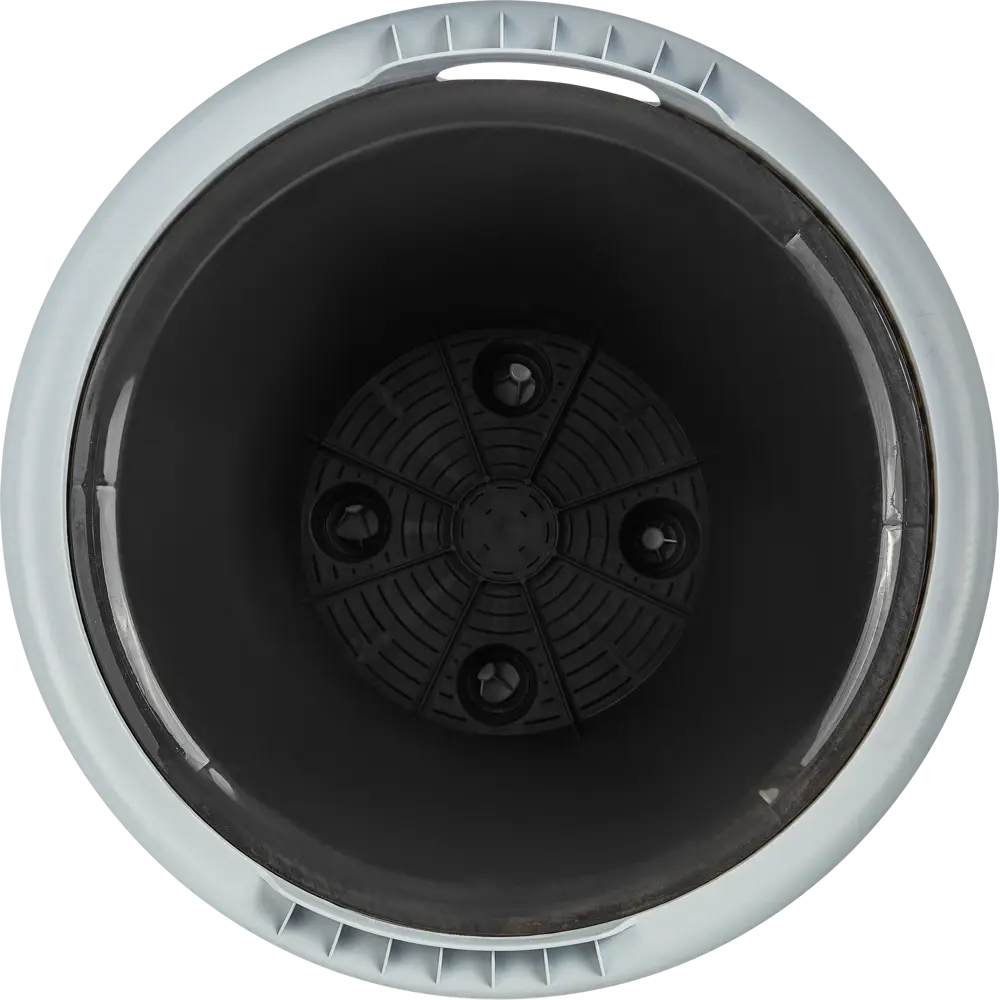 Кашпо для цветов Ingreen Rattan ø47 см v50 л пластик серый STLM-2066098 - Вид №2