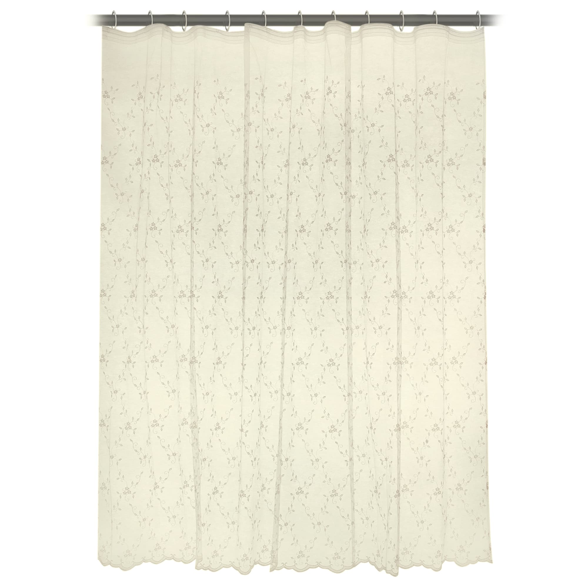 18205741 Тюль на ленте «Альма» 250х260 см цвет бежевый Santreyd 