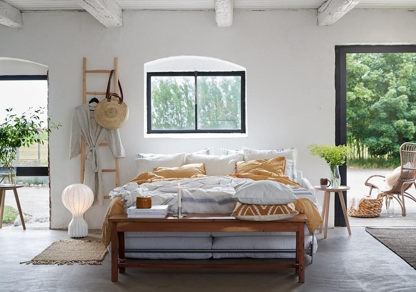 Sits Мягкий 3-местный диван-кровать из ткани Lukas sun-id-1348286 - Вид №4