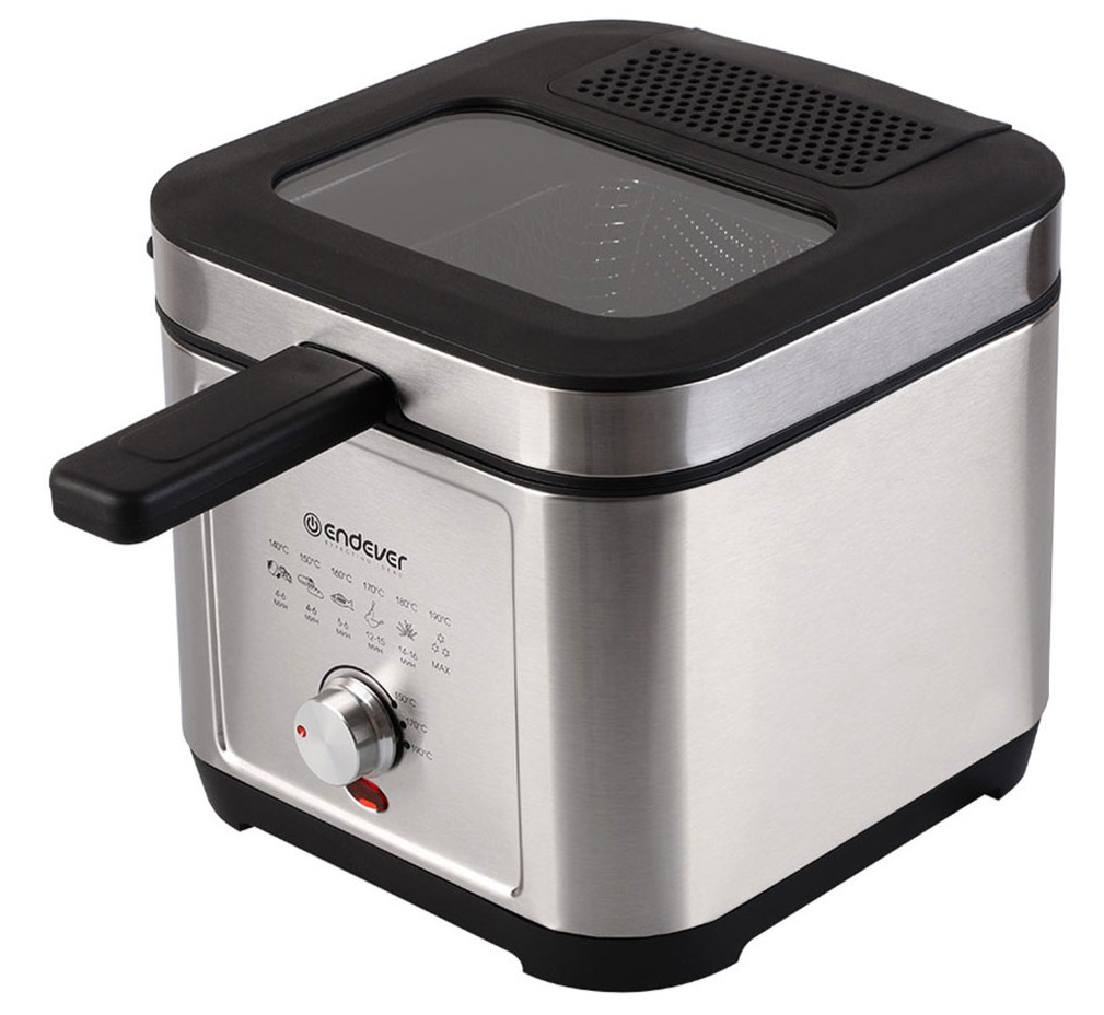 9152003 Фритюрница Endever FR-113 серебристый STDN-0086432