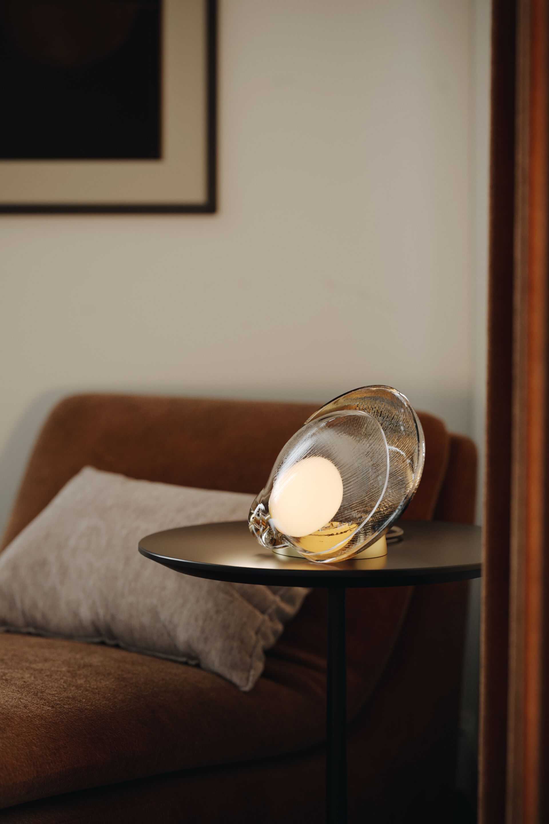 Стеклянная настольная лампа Rakumba лепесток ARCH-00020781 - Вид №4