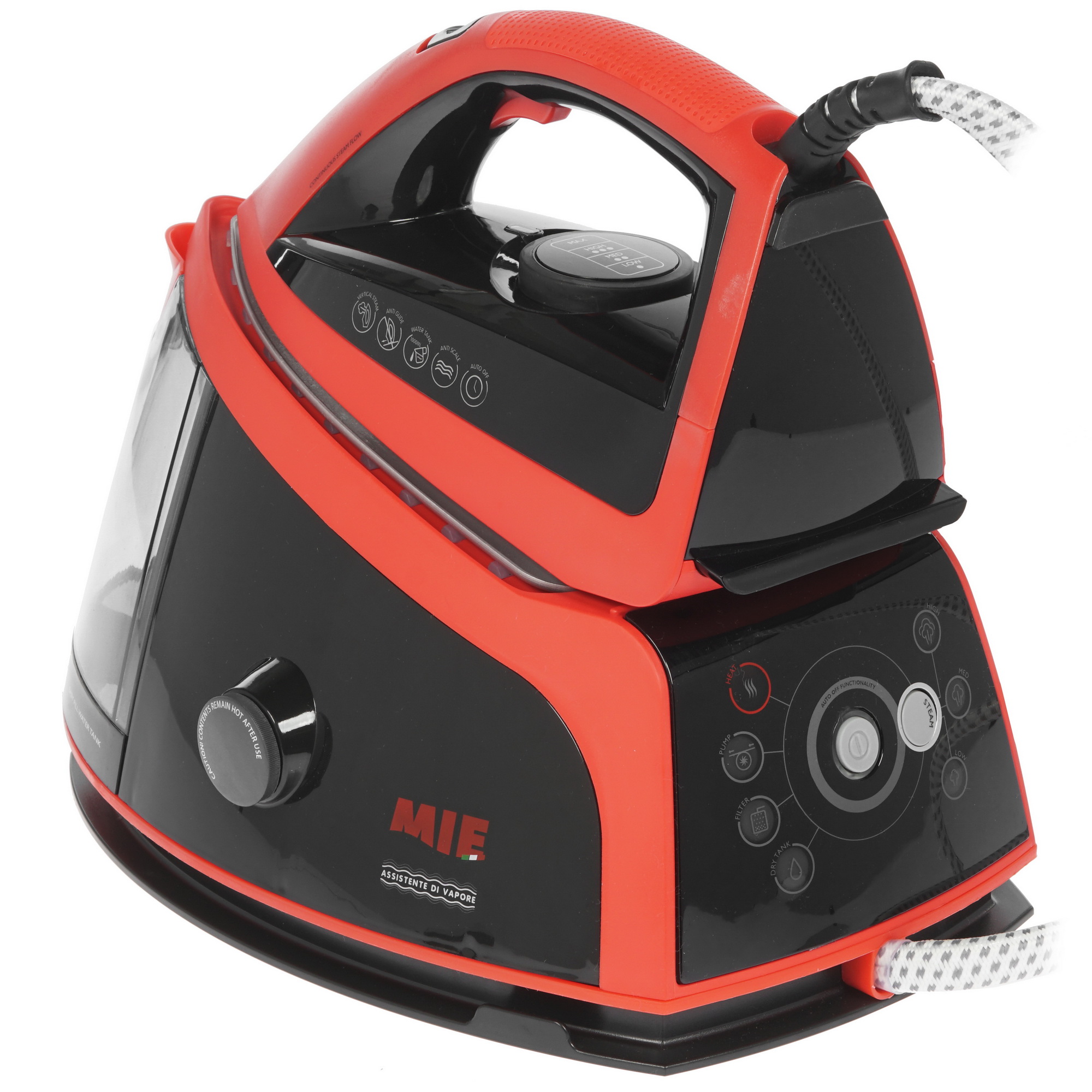 8123378 Парогенератор MIE Assistente Di Vapore красный STDN-0063498 - Вид №1