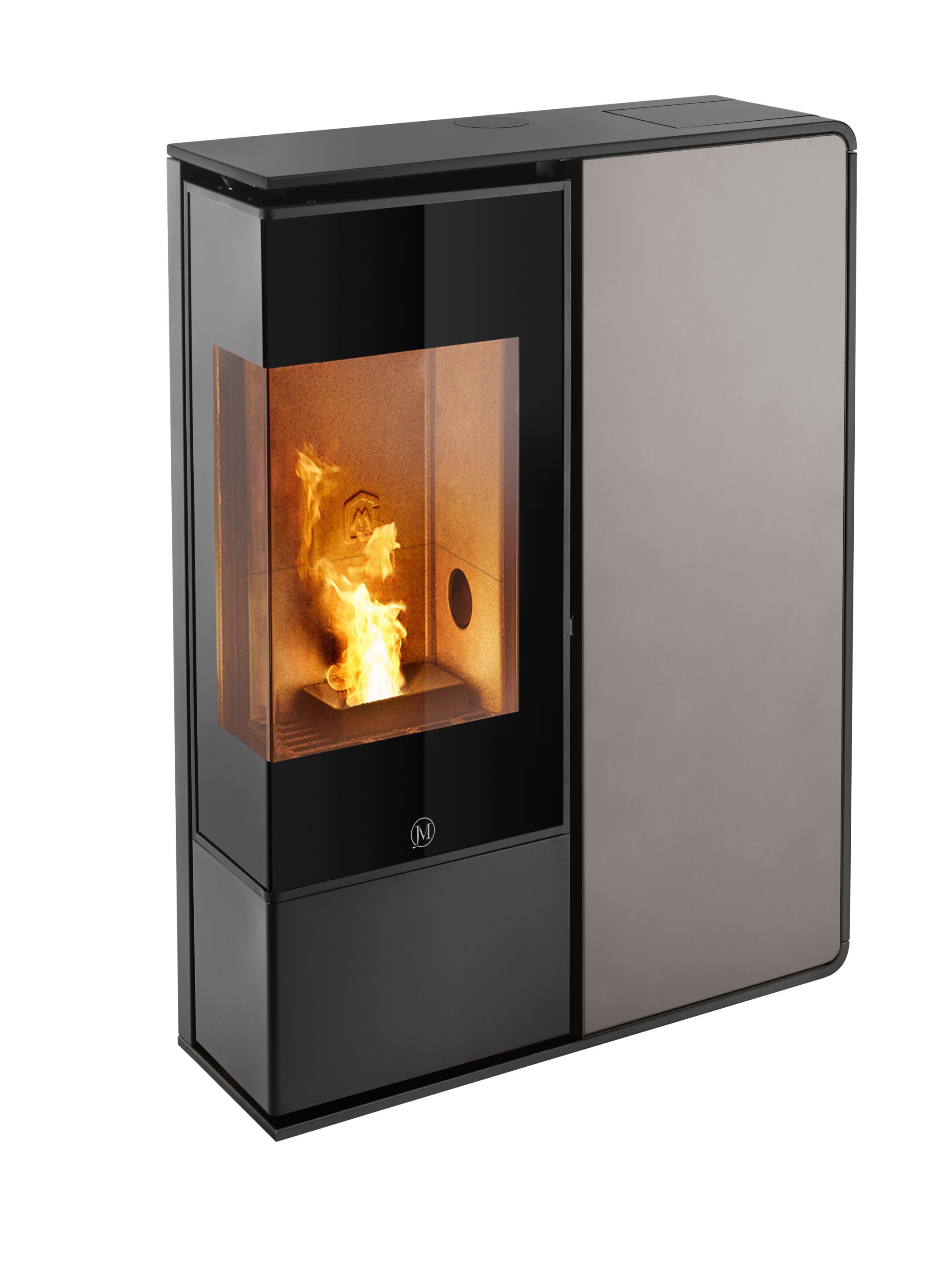 Угловая пеллетная печь с Wi-Fi класса A+ Jolly Mec воздушные системы ARCH-00031959 - Вид №5