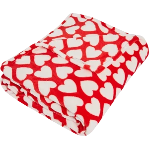 Плед Ti Amo 150x200 см фланель цвет красный 89337333 STLM-2173802