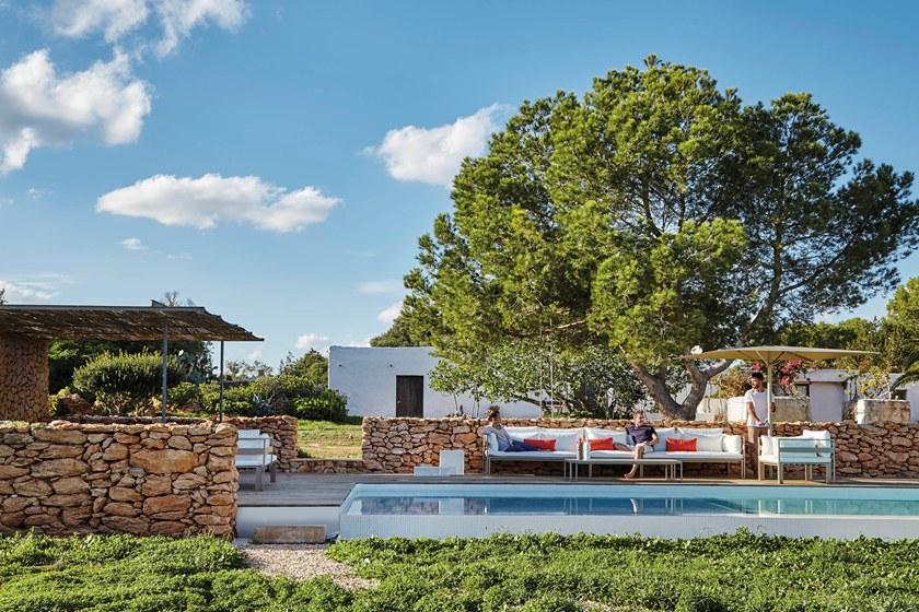 GANDIABLASCO Прямоугольный алюминиевый садовый столик Jian sun-id-1498067 - Вид №4