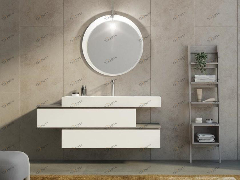 LEGNOBAGNO Настенная тумба под умывальник с ящиками Freedom lineare sun-id-1405890