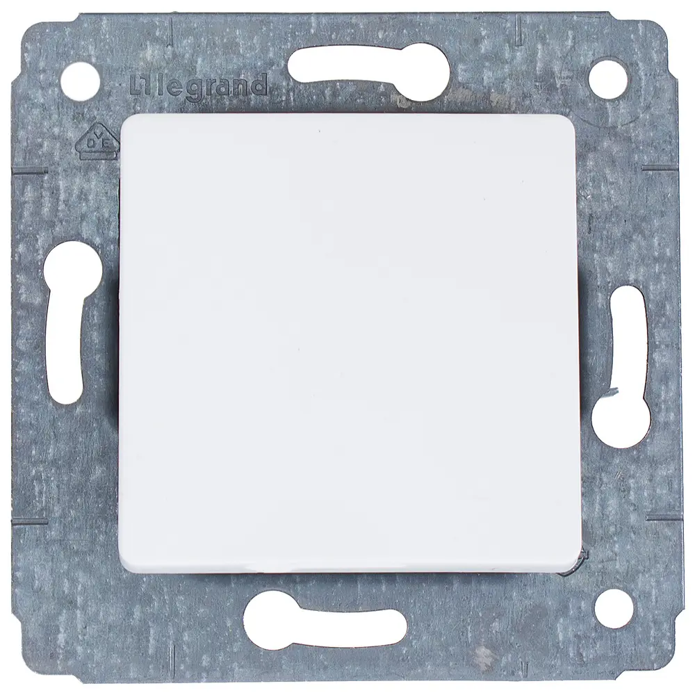 Переключатель встраиваемый Legrand Cariva 1 клавиша, цвет белый STLM-2021864