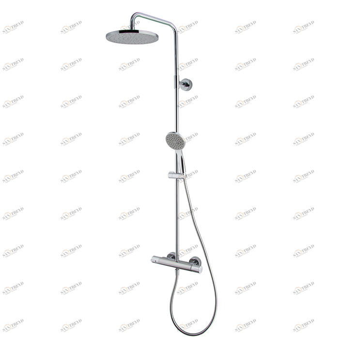 F3165/RP251 Смеситель для душа с душевой стойко й, верхним душем и душевым комплектом FIMA CARLO FRATTINI Serie 22 