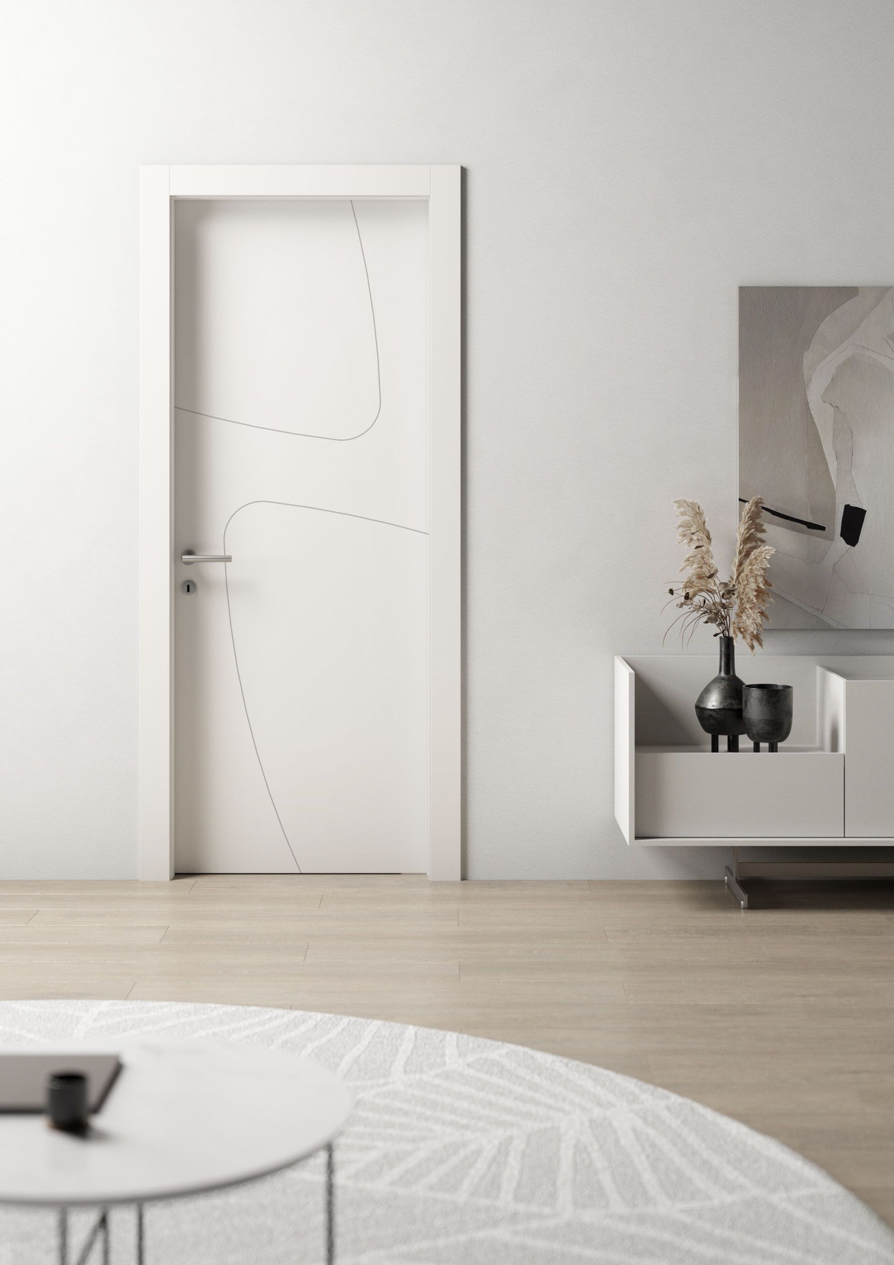 Деревянные распашные двери PIVATO le porte ALLEGRA ARCH-00136377 - Вид №3