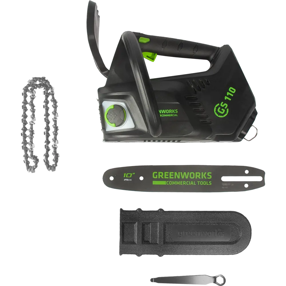 Аккумуляторная пила Greenworks 40 В, шина 25 см АКБ и ЗУ нет в комплекте STLM-2023158 - Вид №1