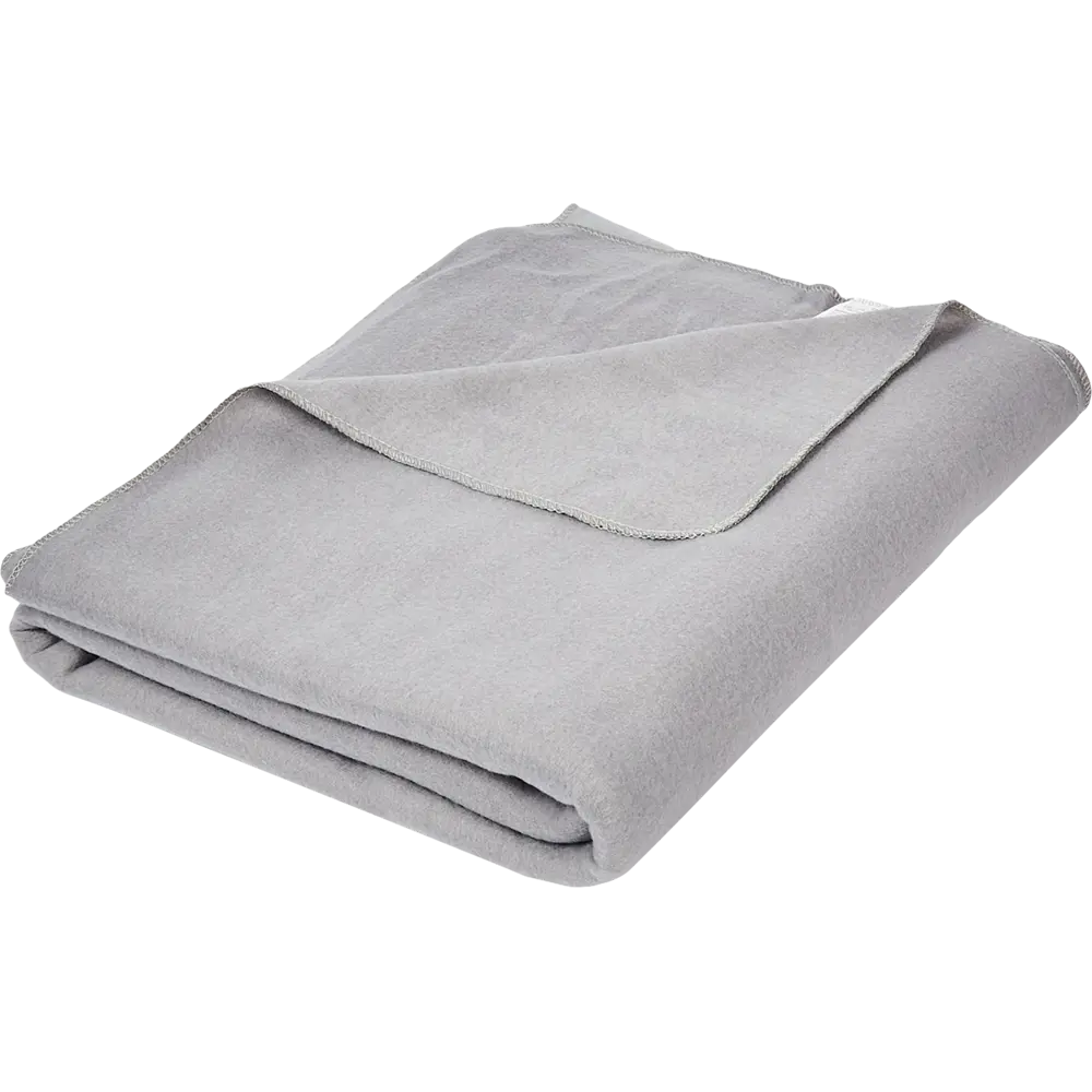 Плед Turin 130x170 см флис цвет серый Ardenza STLM-2022835