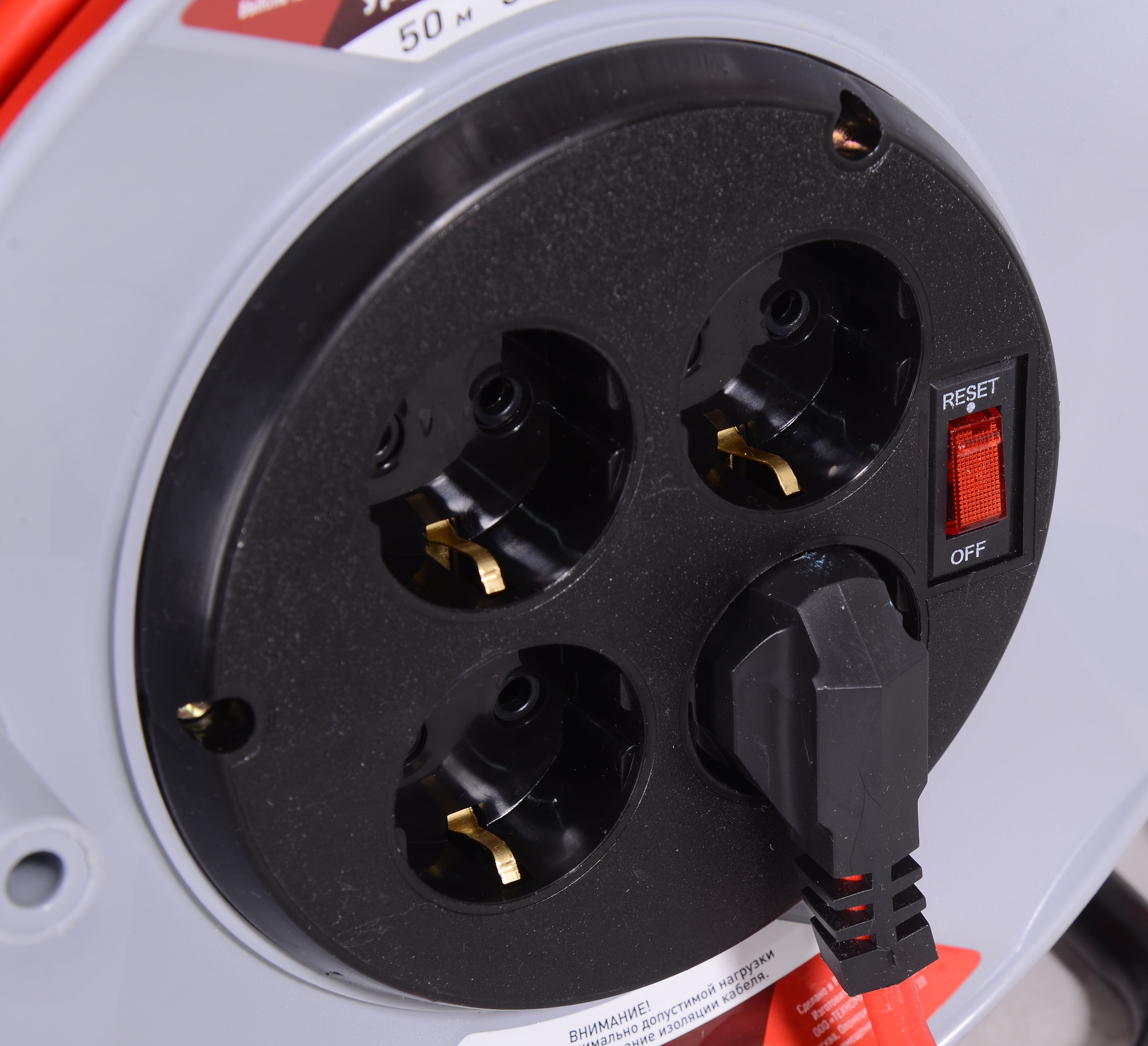 Удлинитель силовой Ресанта 2000859 серый 9104824 STDN-0005471 - Вид №6