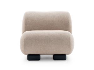 Тканевое кресло без подлокотников