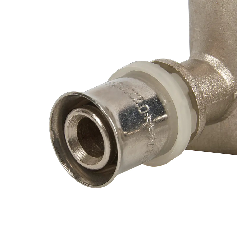 Тройник комбинированный Valtec 20x1/2"x20 мм ВР никелированная латунь VTM.234.N.200420 STLM-2131663 - Вид №2