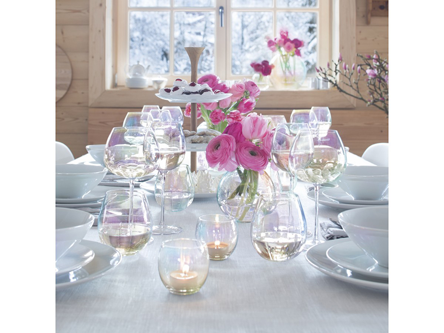 G1332-09-401 Набор бокалов для шампанского pearl, 250 мл, 4 шт. LSA International  - Вид №1