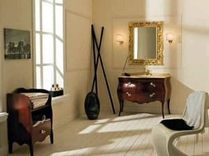 LASA IDEA Тумба под умывальник из дерева в классическом стиле с ящиками Bellagio