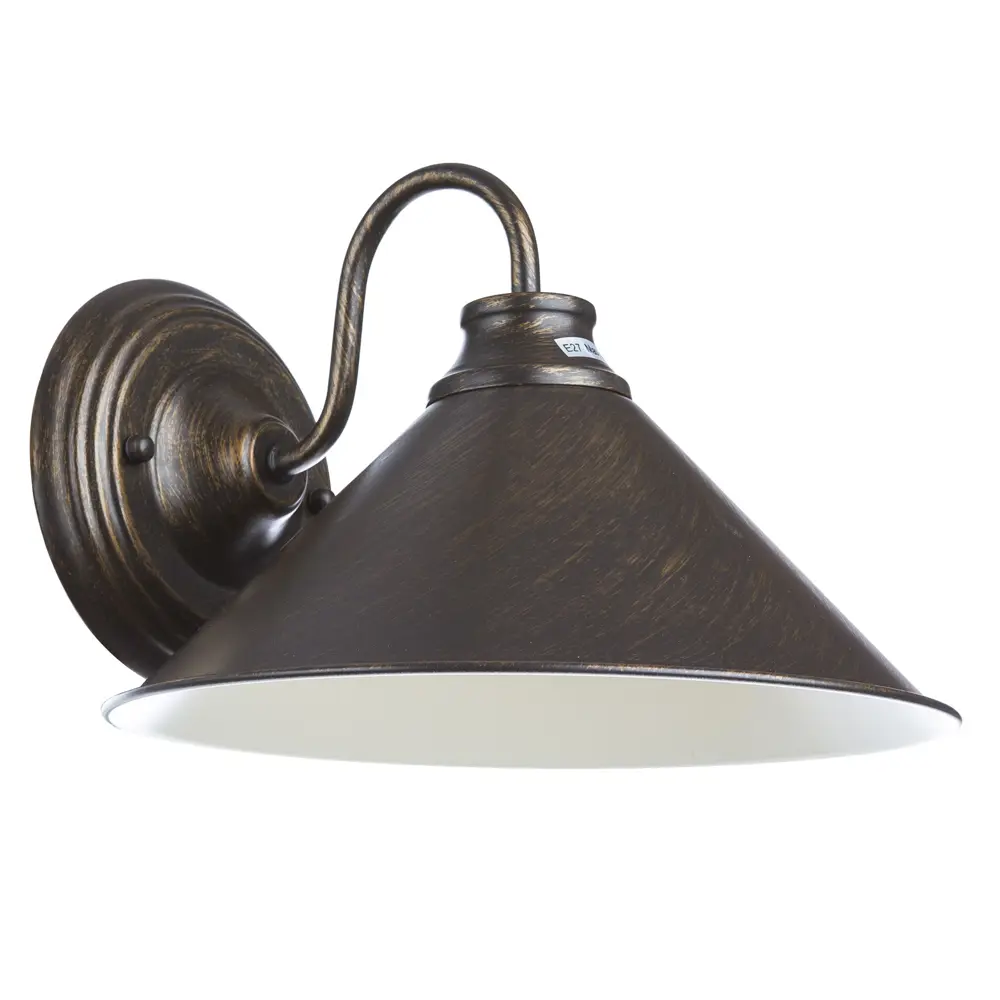 Бра Cone 1xE27x60 Вт, металл, цвет коричневый Arte Lamp STLM-2207672 - Вид №2