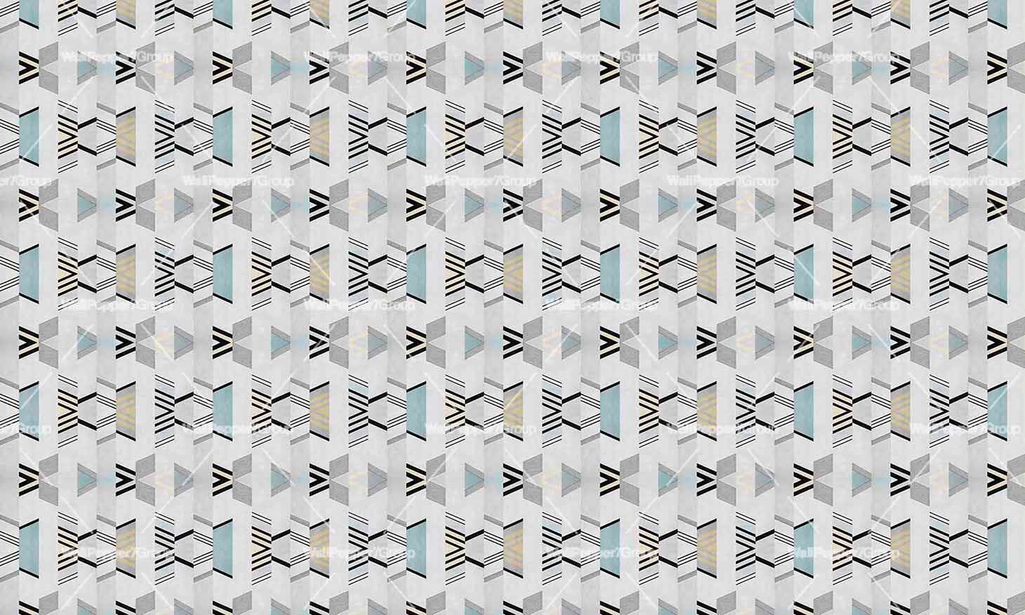 Геометрические тематические обои, экологически чистые WallPepper коллекция 2022 ARCH-00130317 - Вид №3