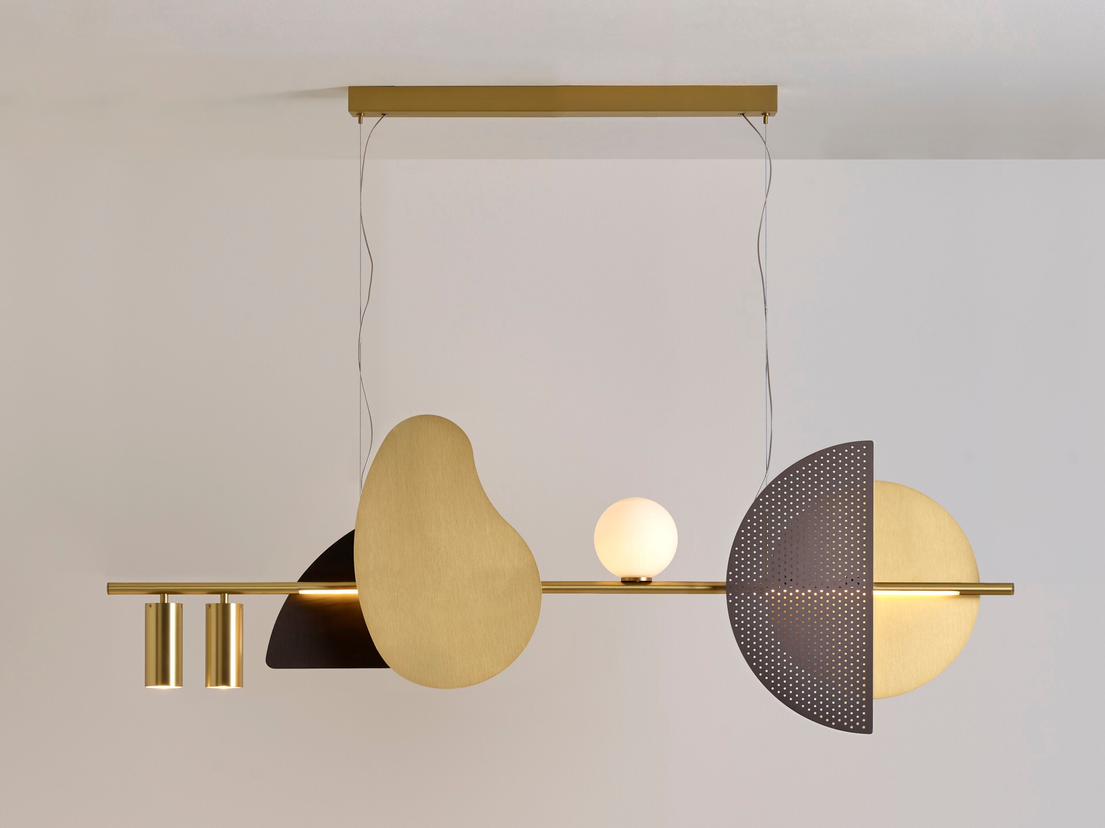 Латунный светодиодный подвесной светильник CVL Luminaires Начо ARCH-00086478 - Вид №1